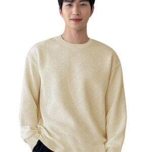 GRECIILOOKS Men's Polycotton Regular Fit Solid Plain Casual T Shirt Stylish Latest | Oversized Fit Full Sleeve T Shirt